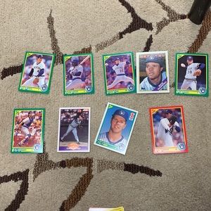 Vintage Brewers baseball cards